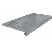 Ступень клееная Kerama Marazzi Про Матрикс 33х60 серый тёмный обрезной DD602300R\GCF